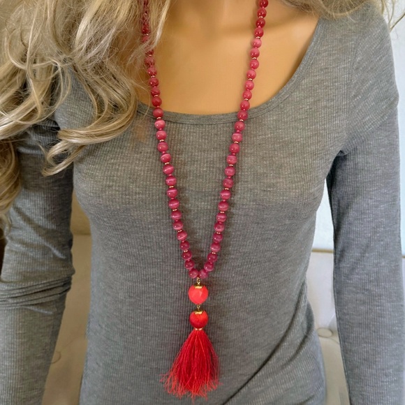 KATE SPADE • Swing of Things Tassel Necklace - Picture 2 of 5